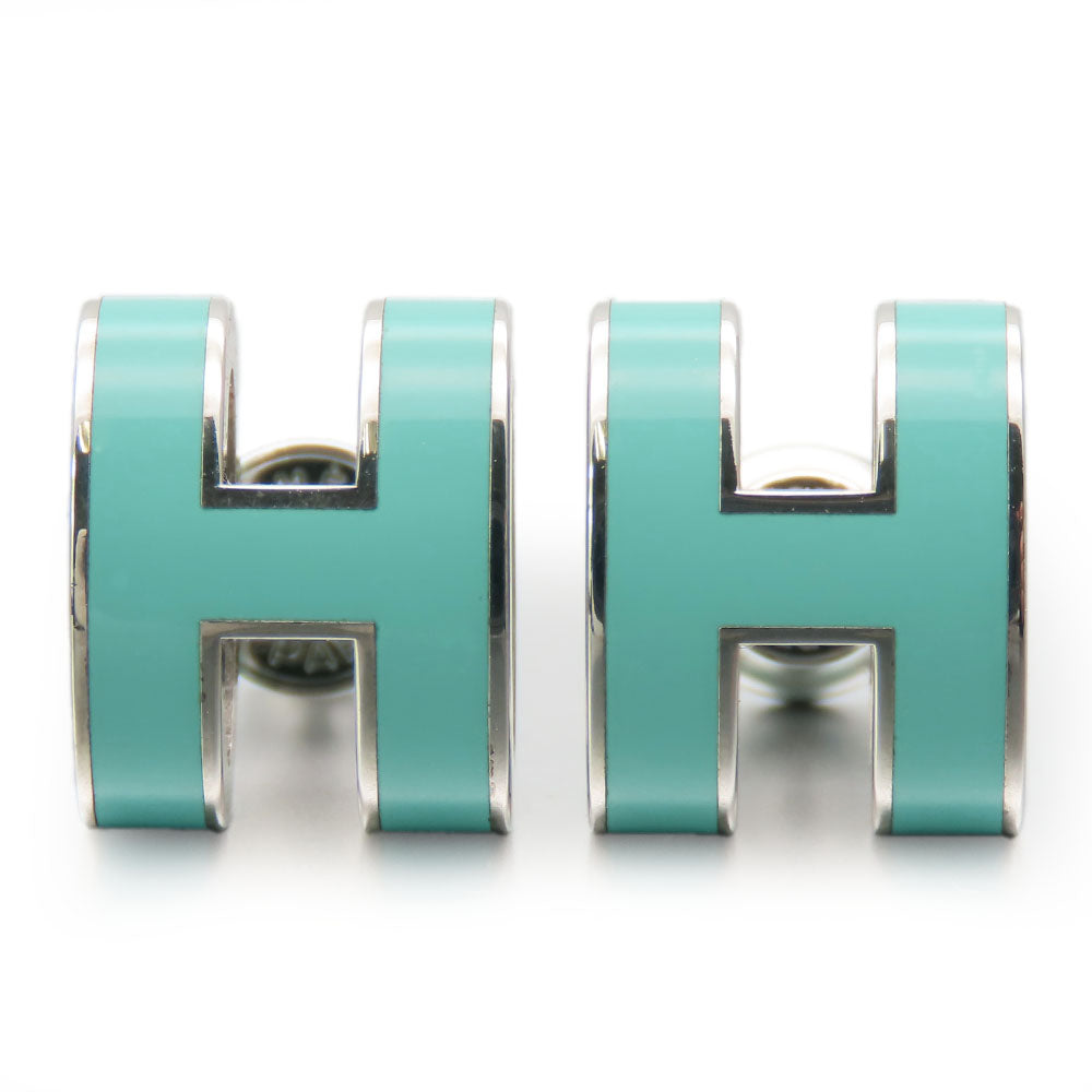 HERMES Pierce metal Mint green Pop ash Women Used