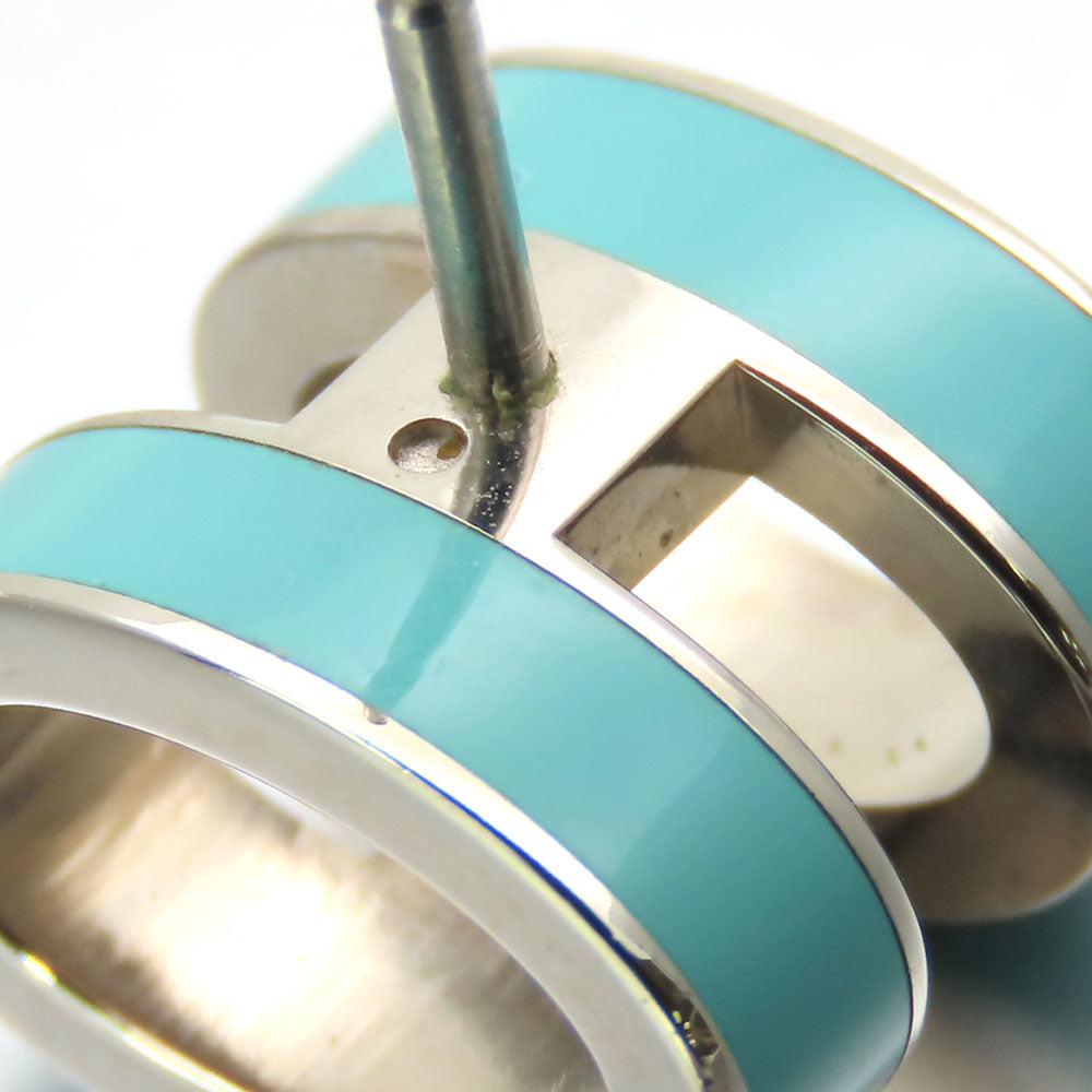 HERMES Pierce metal Mint green Pop ash Women Used