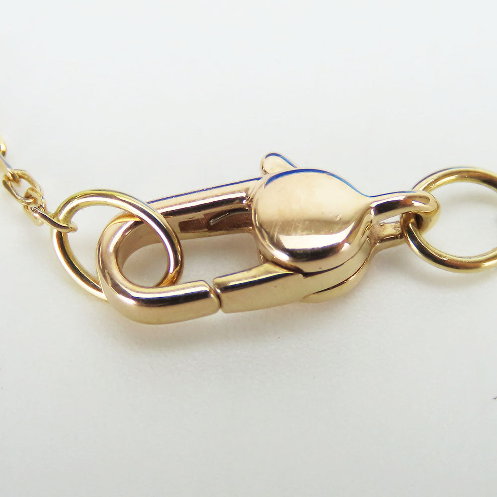 GUCCI Necklace K18 Pink Gold, Pink Sapphire Pink gold Star dust icon Women Used