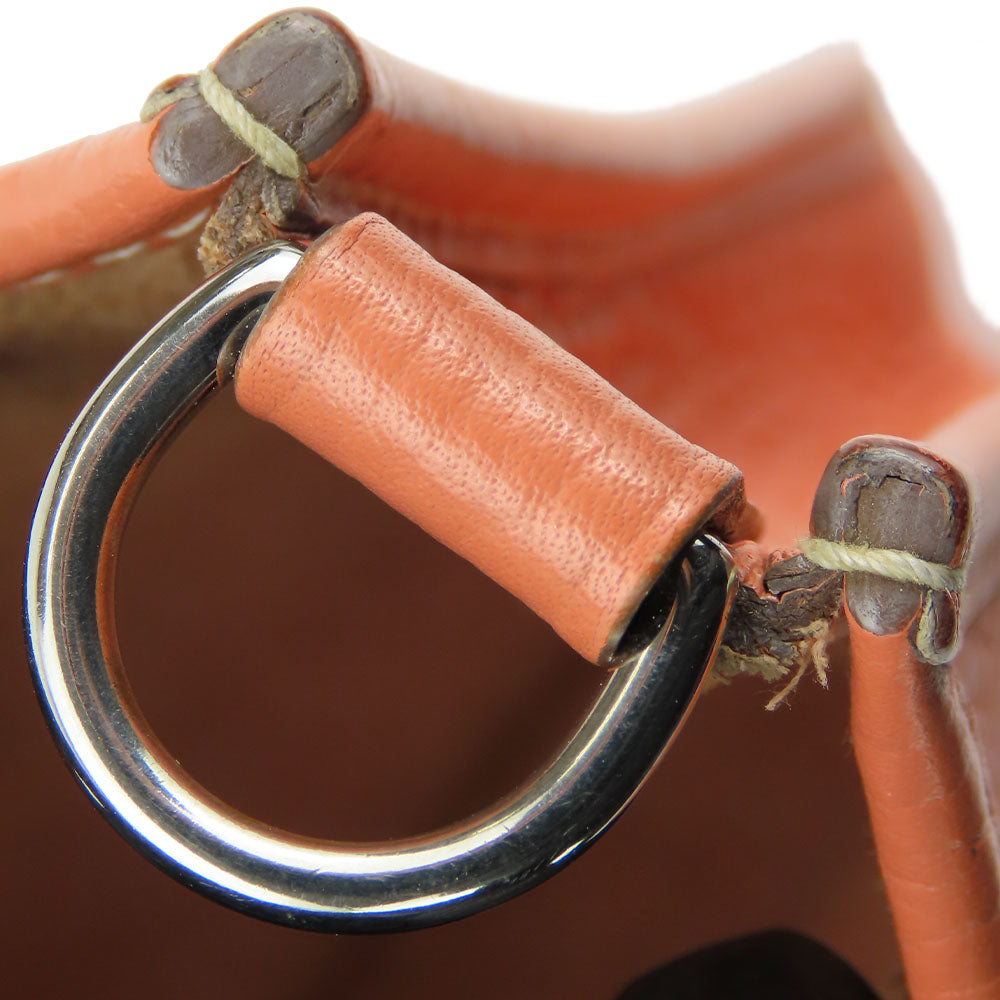 HERMES Shoulder Bag Togo salmon pink Evelyn TPM
