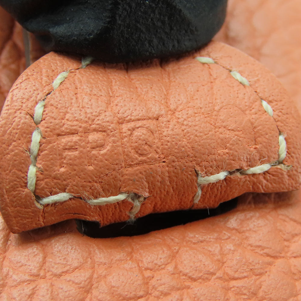 HERMES Shoulder Bag Togo salmon pink Evelyn TPM