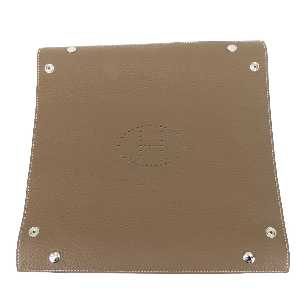 HERMES Other accessories Taurillon Clemence Etope Vidoposch Accessory tray unisex(Unisex) Used
