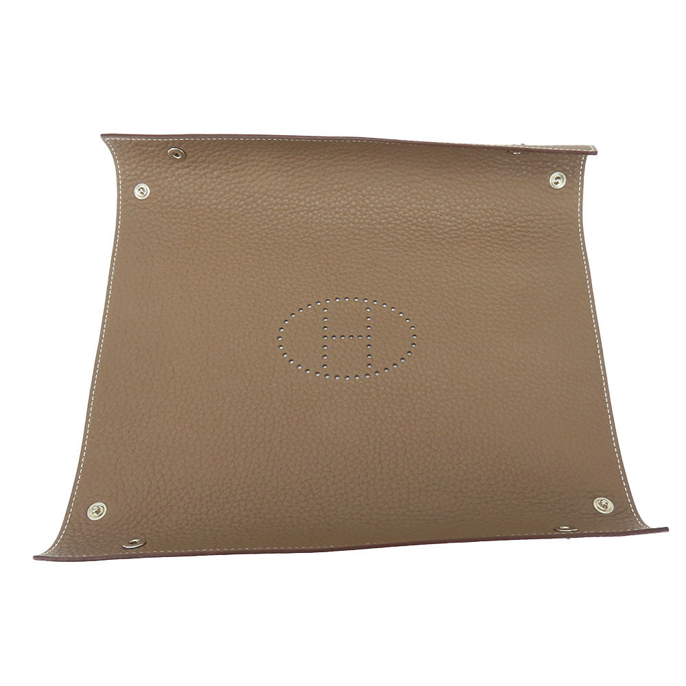 HERMES Other accessories Taurillon Clemence Etope Vidoposch Accessory tray unisex(Unisex) Used