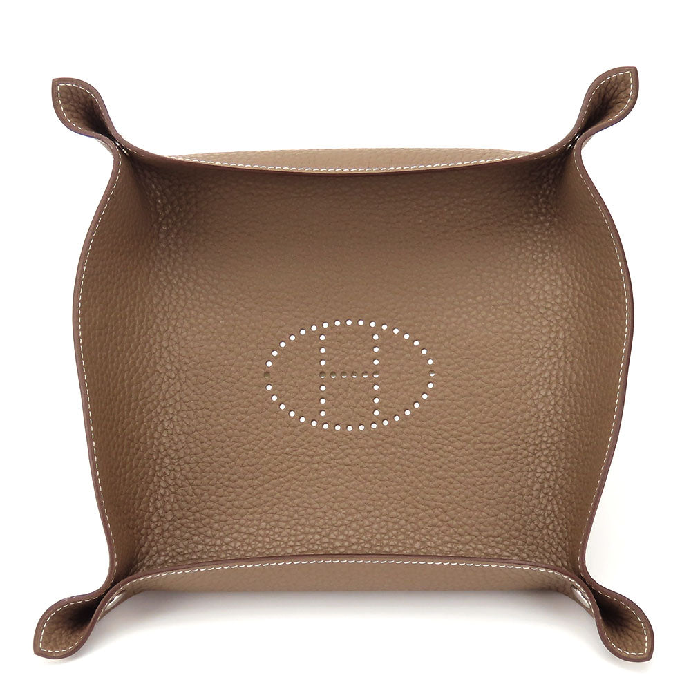 HERMES Other accessories Taurillon Clemence Etope Vidoposch Accessory tray unisex(Unisex) Used
