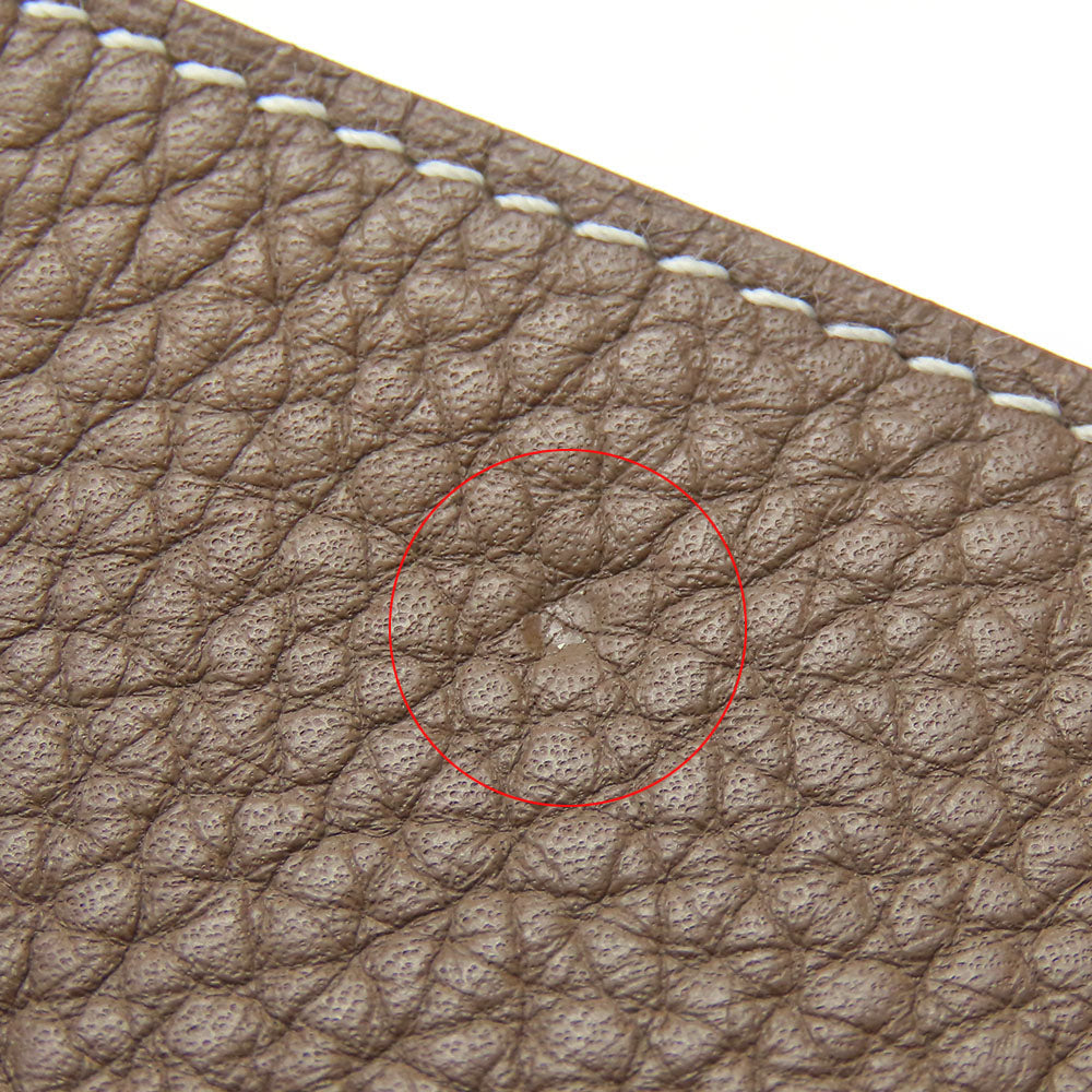 HERMES Other accessories Taurillon Clemence Etope Vidoposch Accessory tray unisex(Unisex) Used