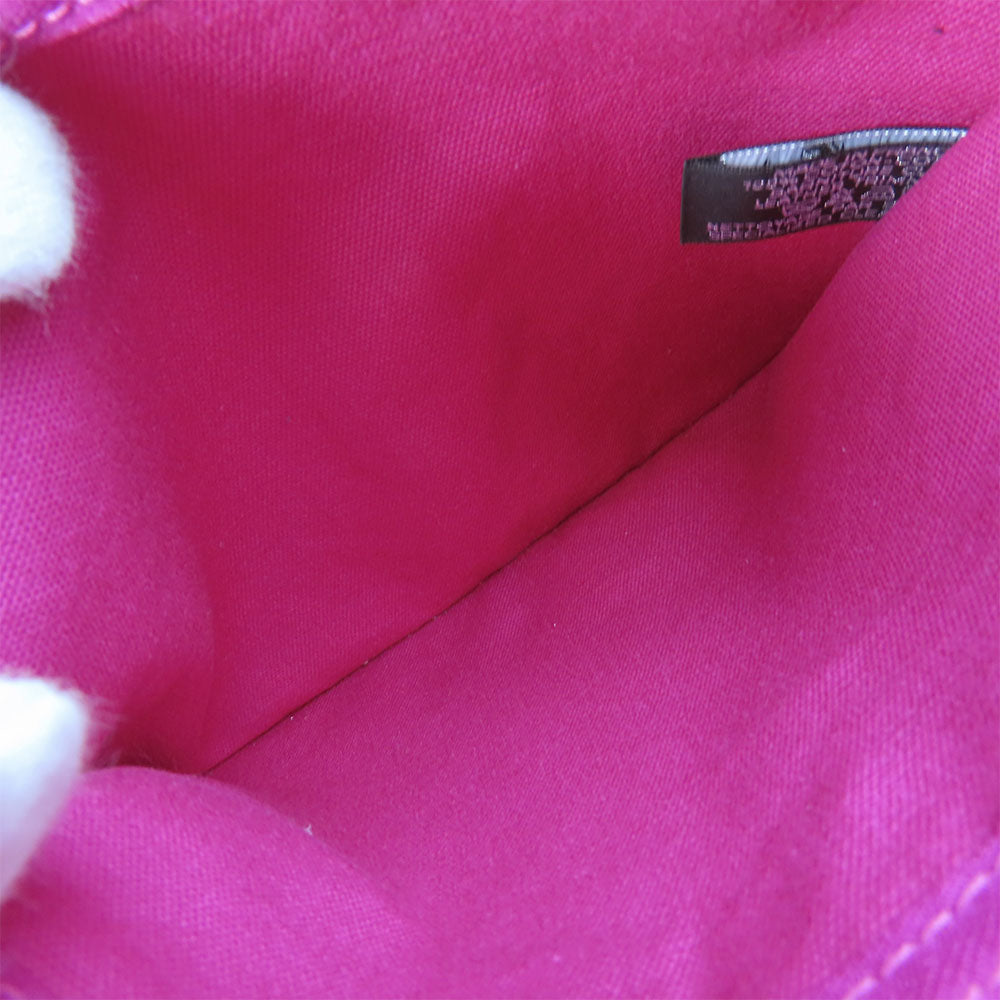 HERMES Tote Bag canvas pink Panier de Plage MM Women Used