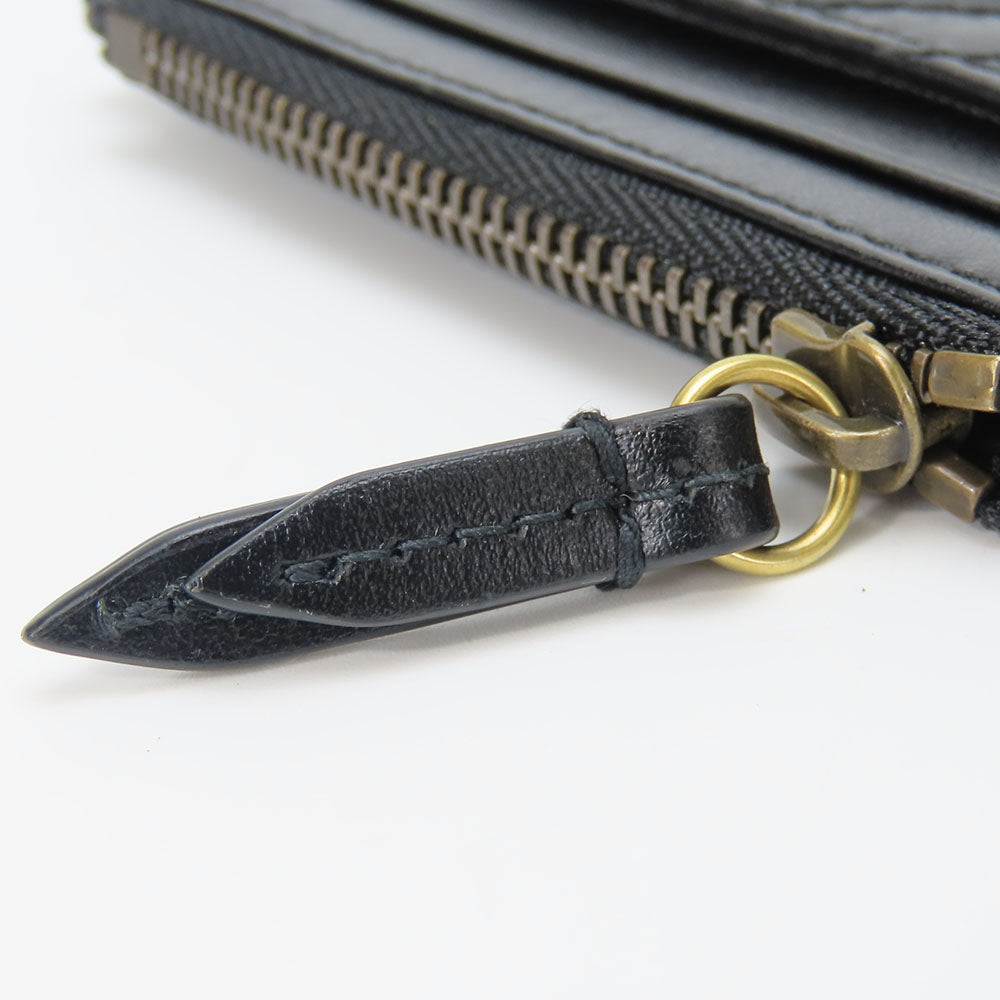 GUCCI Coin case 627064 leather black GG Marmont