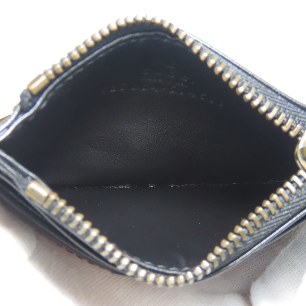 GUCCI Coin case 627064 leather black GG Marmont