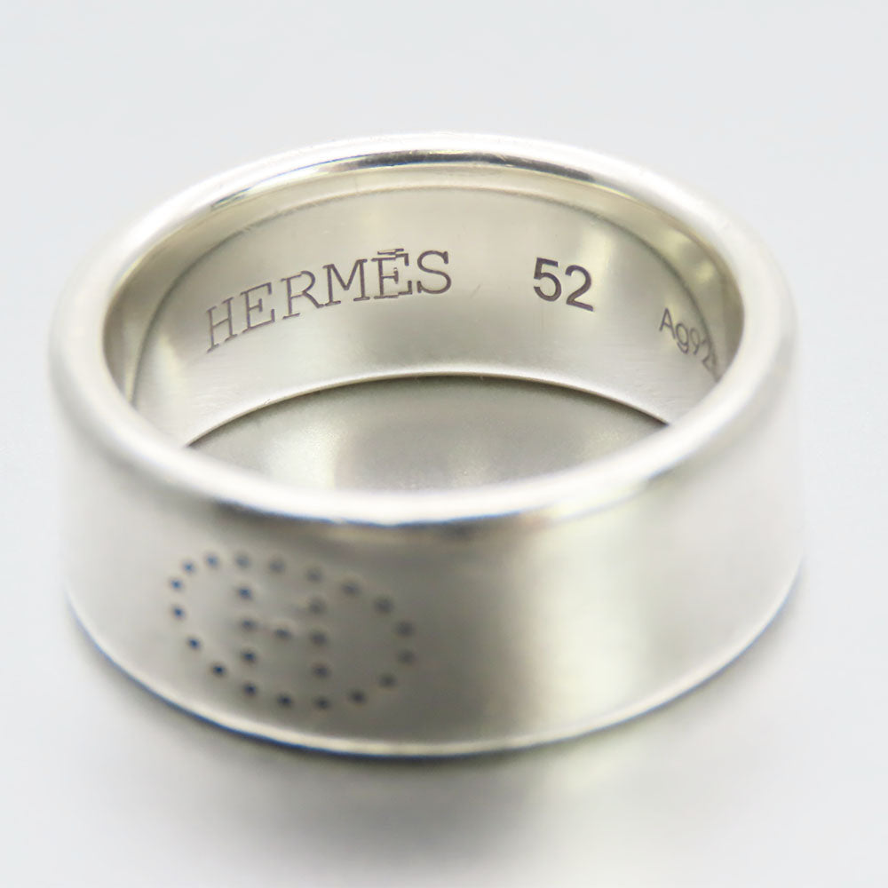 HERMES Ring Silver925 Silver Evelyn unisex(Unisex) 52 Used