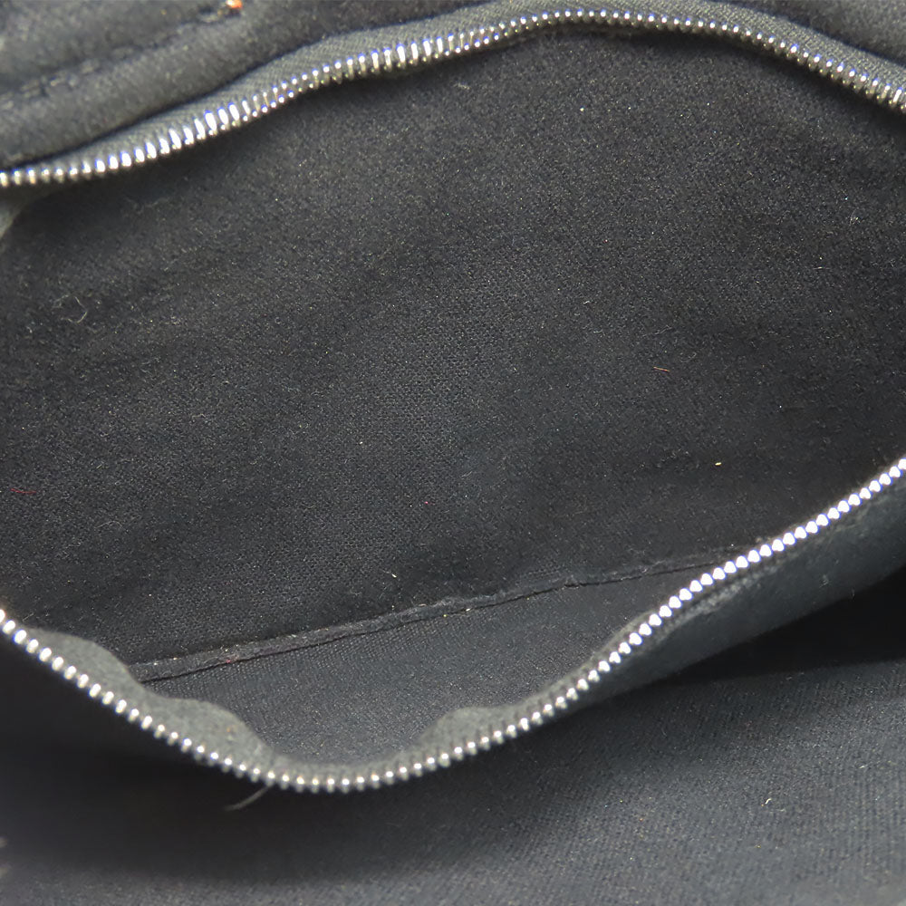 HERMES Handbag cotton black Fool ToePM unisex(Unisex) Used