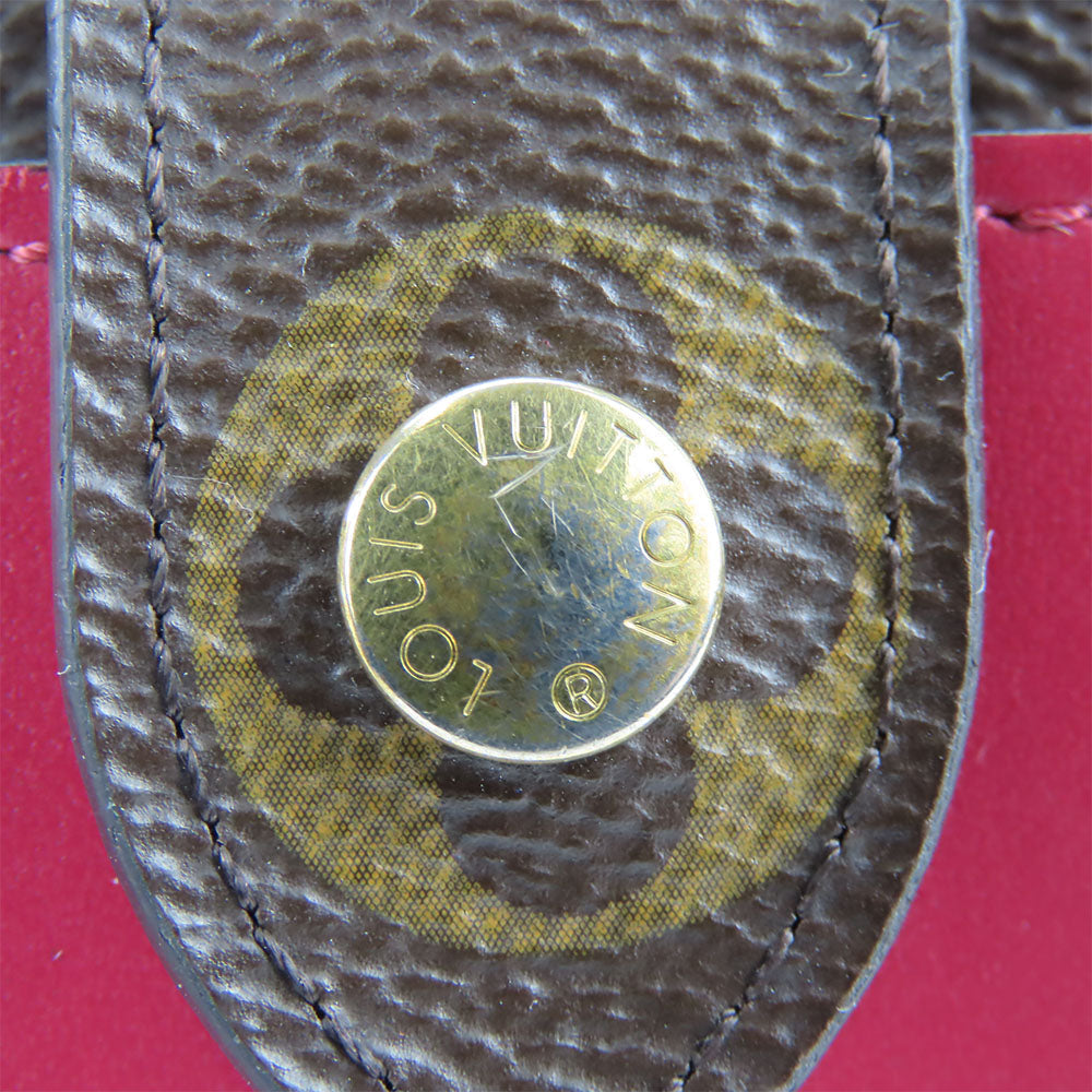 LOUIS VUITTON Bifold Wallet M69433 Monogram Fuchsia Portefeuille juliet Women Used