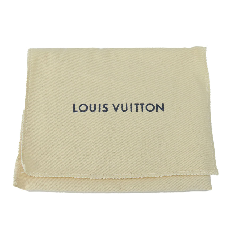 LOUIS VUITTON Bifold Wallet M62046 Taiga Blue Marine Portefeuille Amerigo NM mens Used