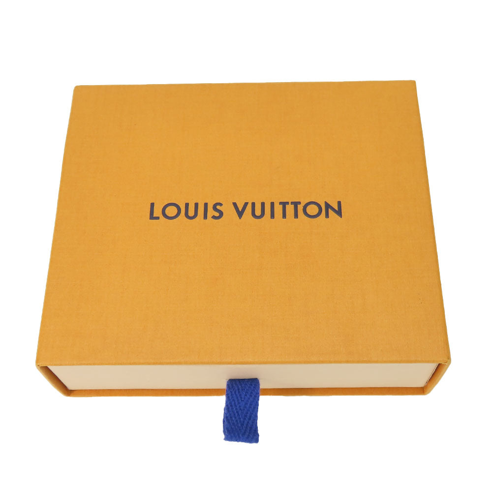 LOUIS VUITTON Bifold Wallet M62046 Taiga Blue Marine Portefeuille Amerigo NM mens Used