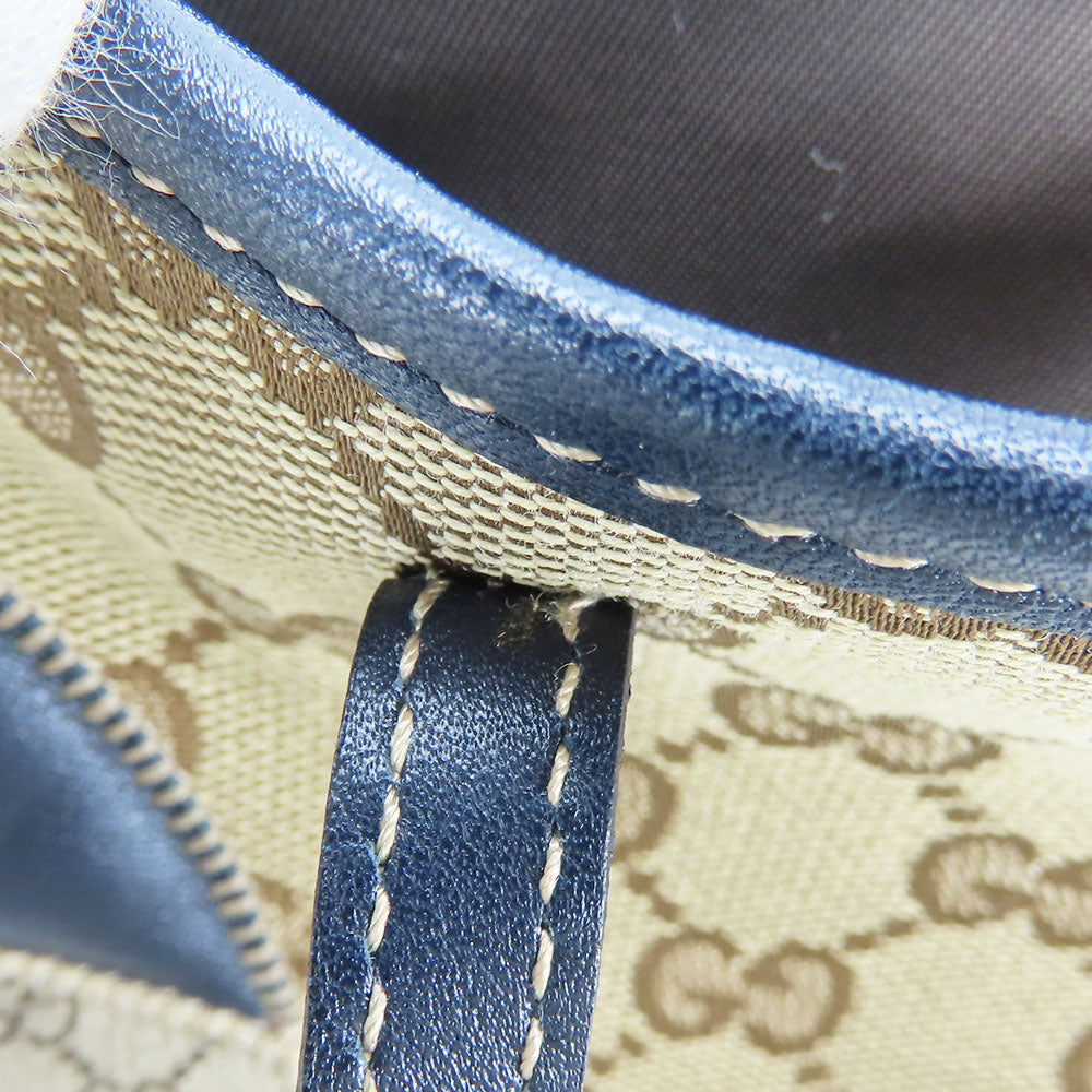 GUCCI Handbag 271101 GG canvas , leather , GG Supreme canvas beige Chilled license Papagallo Women Used