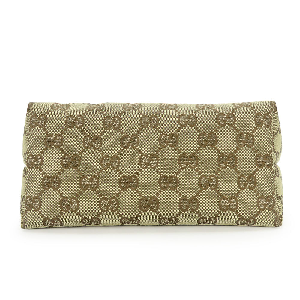GUCCI Handbag 271101 GG canvas , leather , GG Supreme canvas beige Chilled license Papagallo Women Used