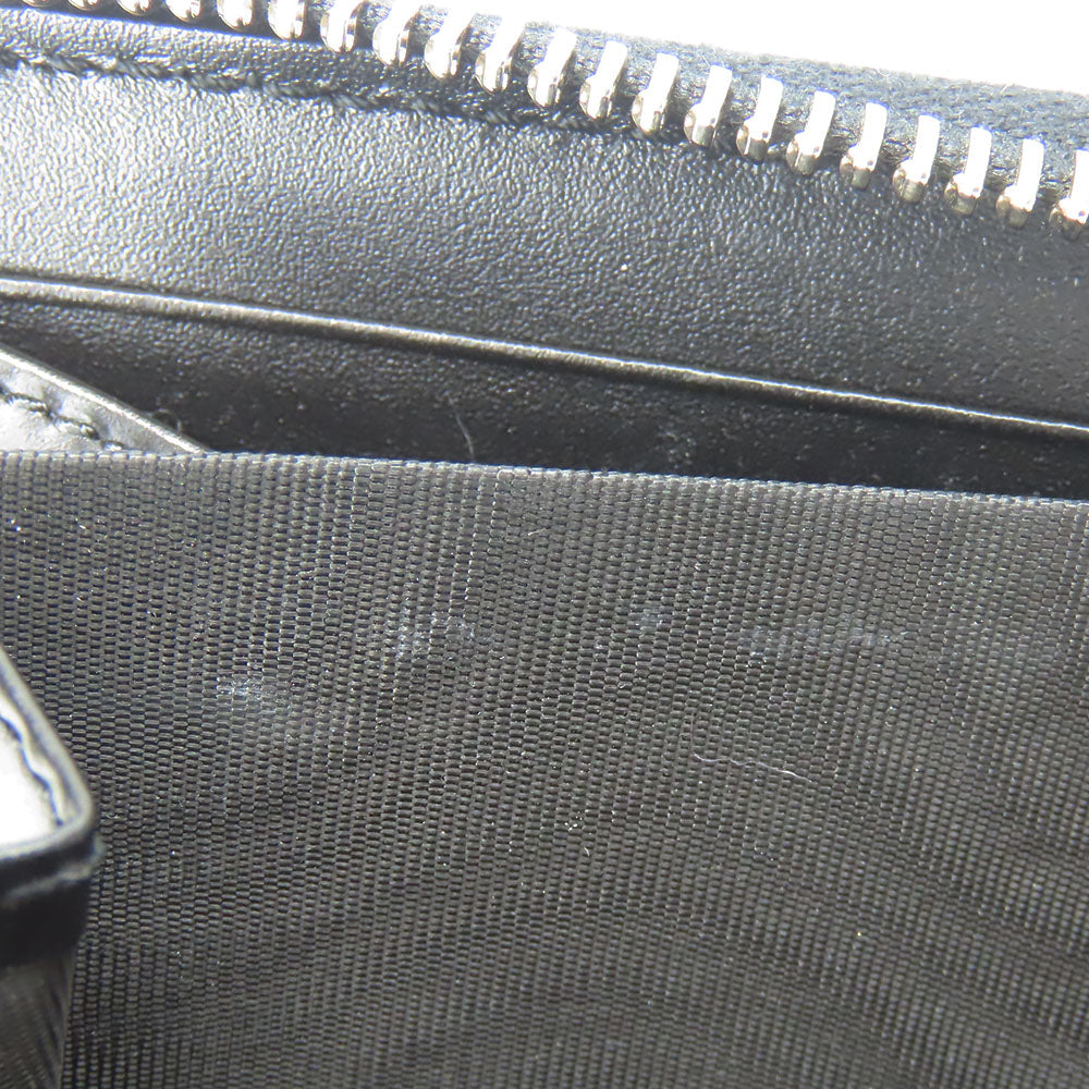 GUCCI Long Wallet Purse 473928 Guccisima black unisex(Unisex) Used