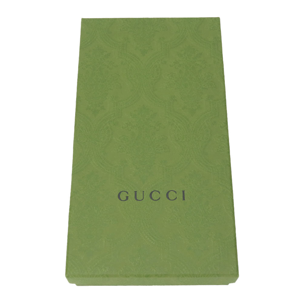 GUCCI Long Wallet Purse 473928 Guccisima black unisex(Unisex) Used