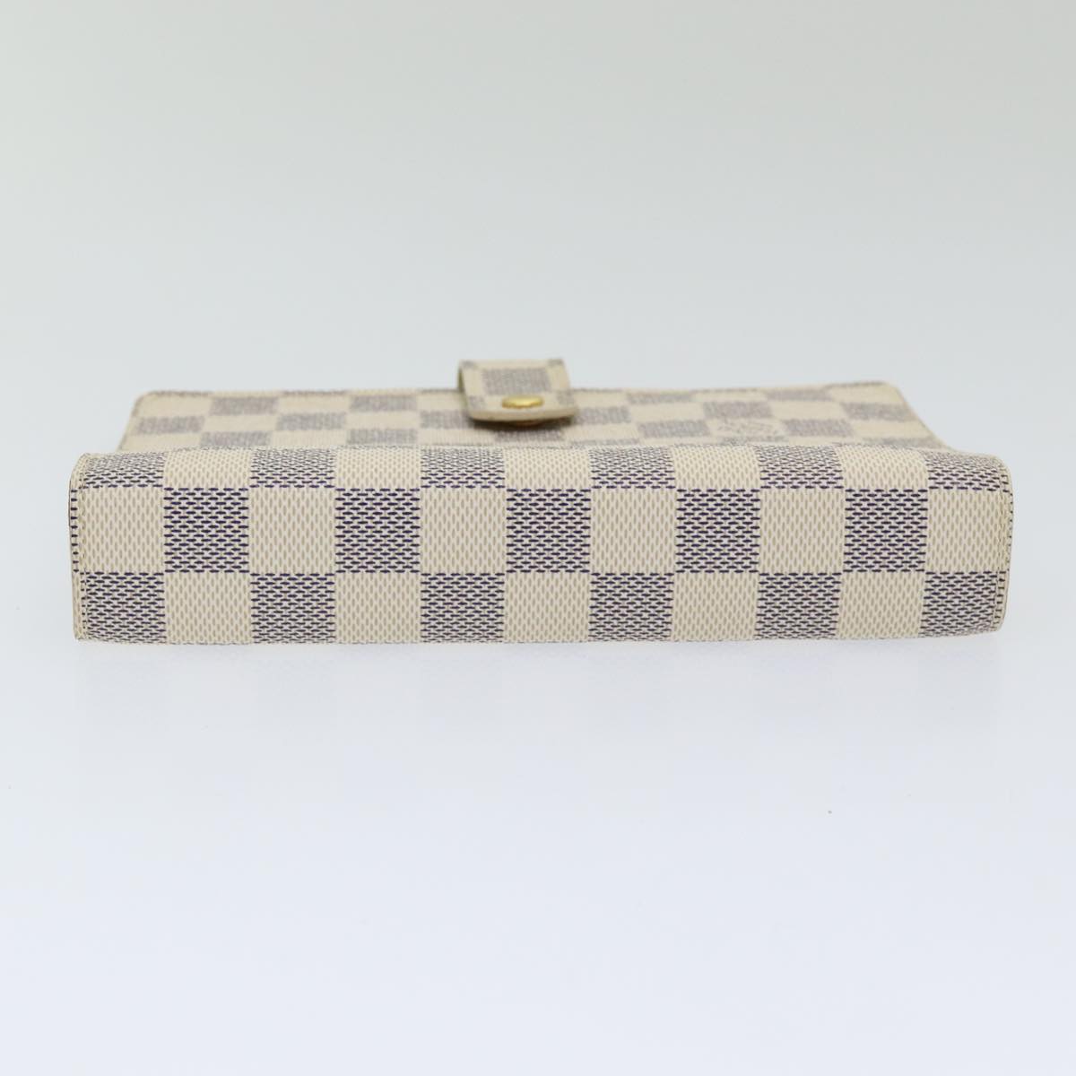 LOUIS VUITTON Damier Azur Agenda MM Day Planner Cover R20707 LV Auth 83749