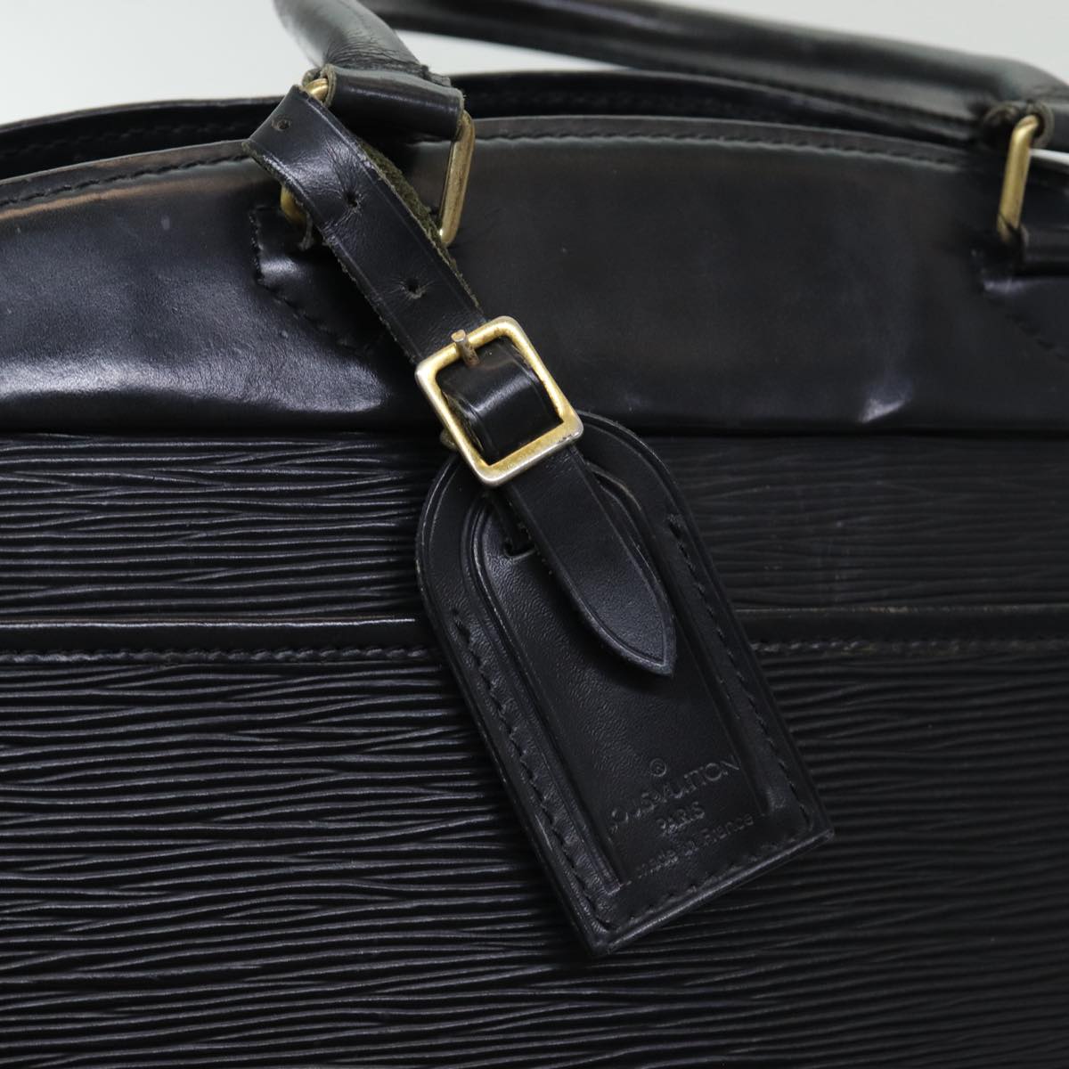 LOUIS VUITTON Epi Riviera Hand Bag Noir Black M48182 LV Auth 83761