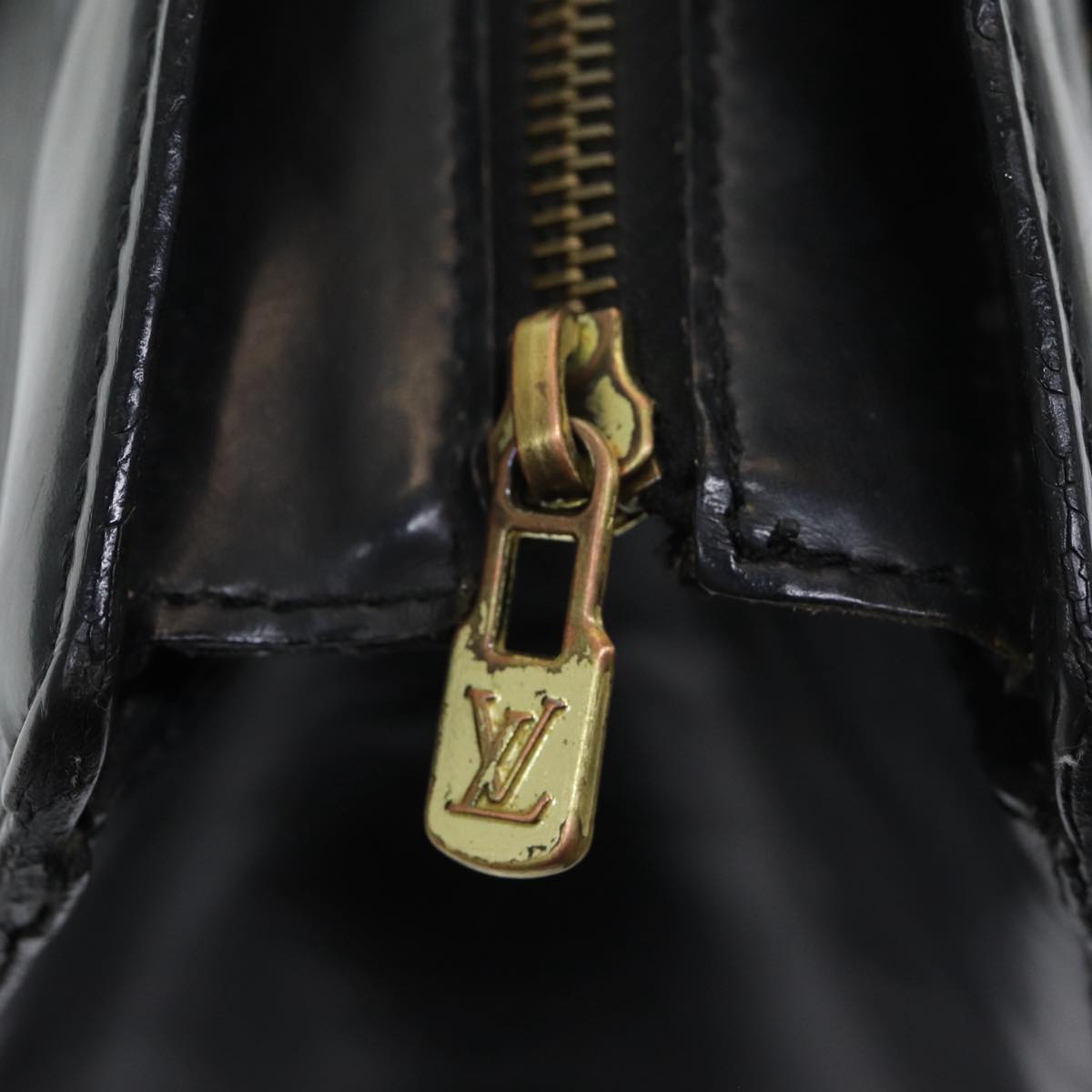 LOUIS VUITTON Epi Riviera Hand Bag Noir Black M48182 LV Auth 83761