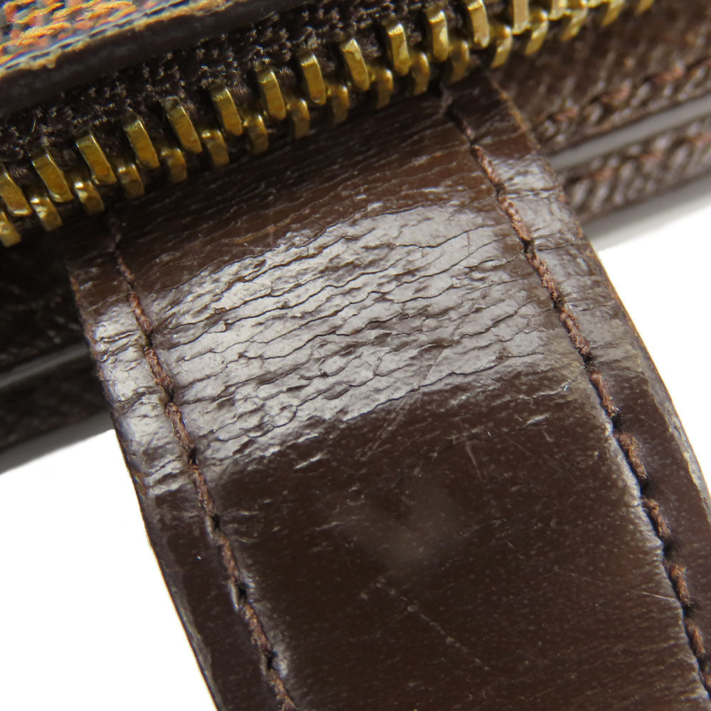 LOUIS VUITTON Bifold Wallet N61668 Damier Ebene Compact zip
