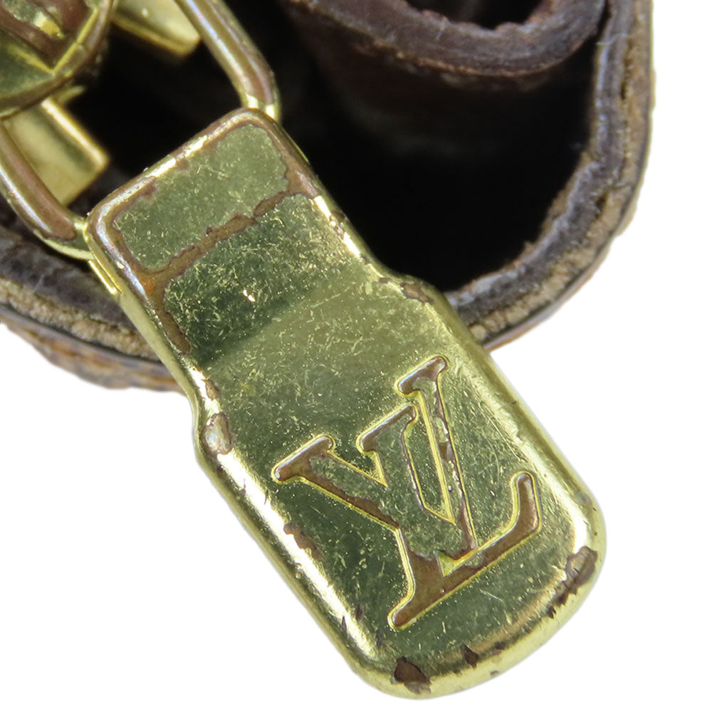 LOUIS VUITTON Bifold Wallet N61668 Damier Ebene Compact zip