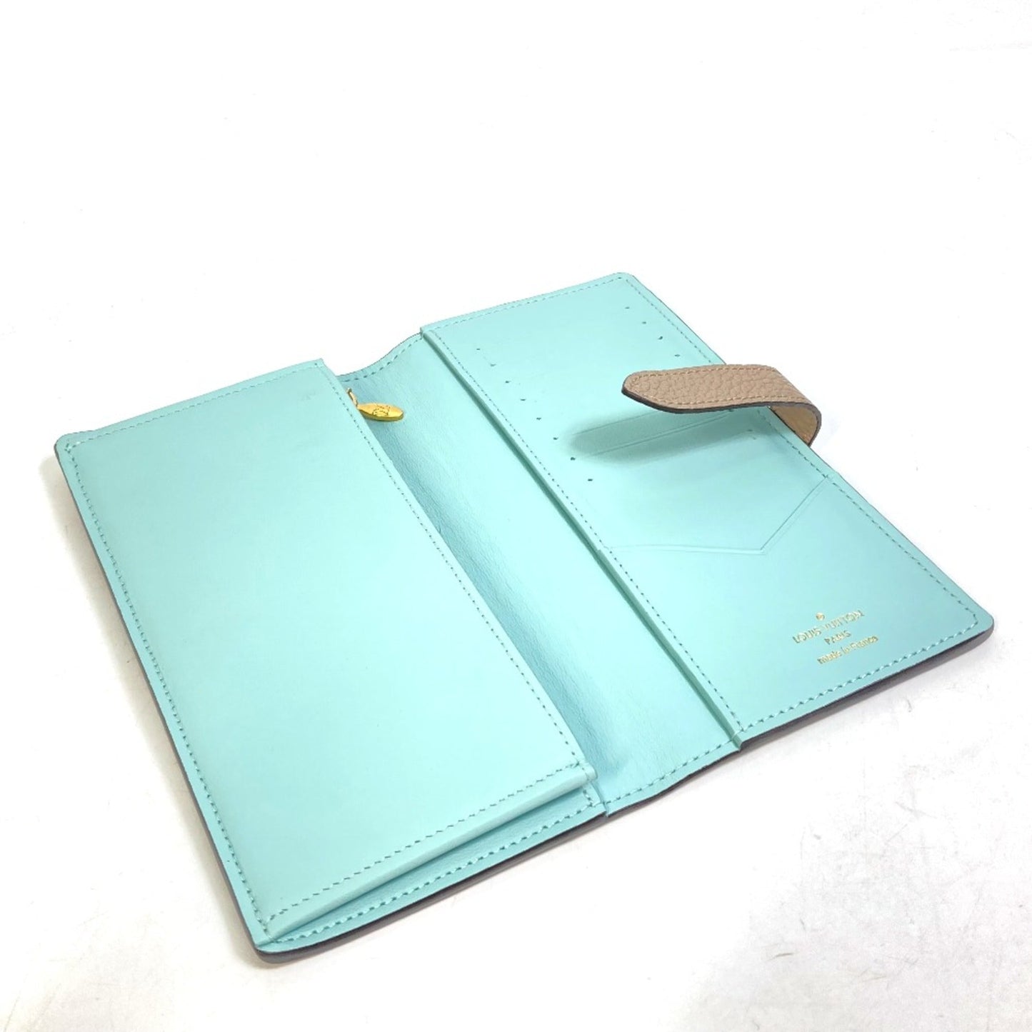 Louis Vuitton  Leather Long Wallet (Bi-Fold)