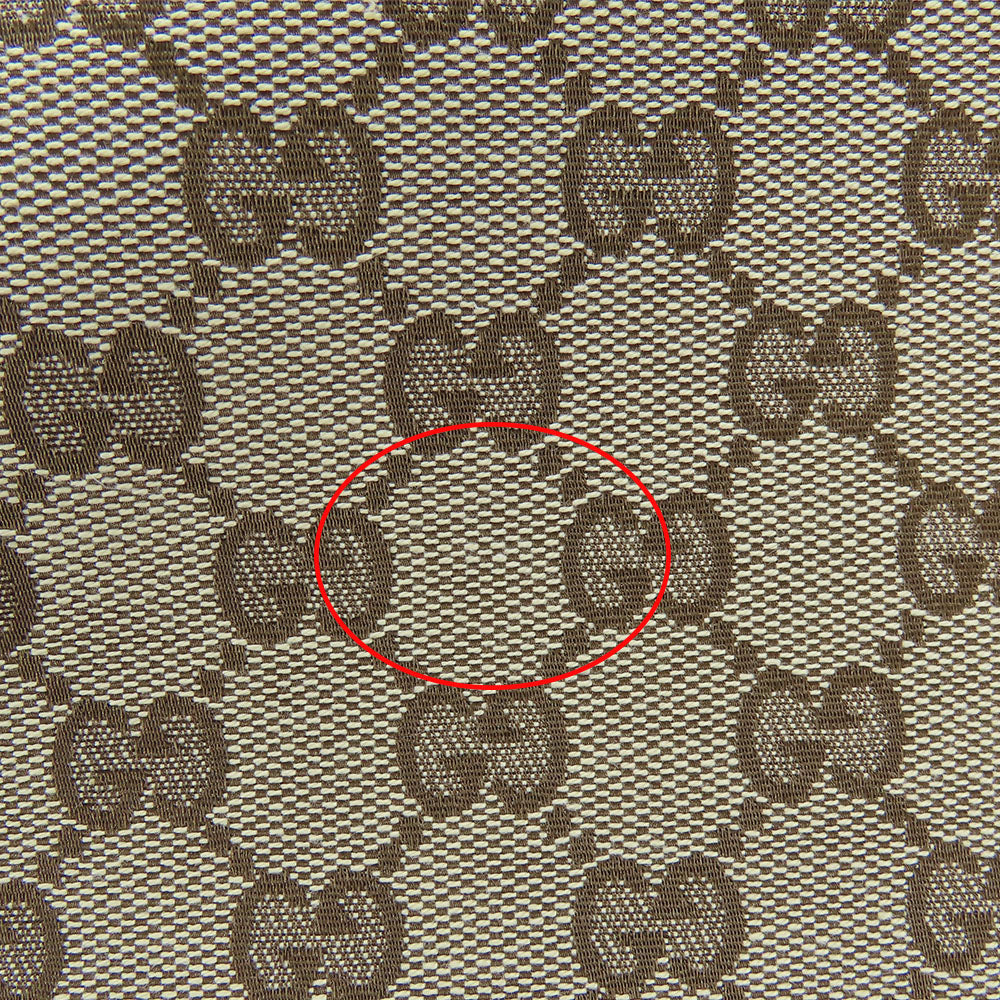GUCCI Shoulder Bag 146236 GG canvas, leather beige unisex(Unisex) Used