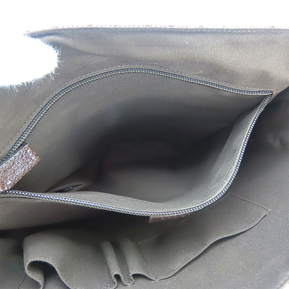 GUCCI Shoulder Bag 146236 GG canvas, leather beige unisex(Unisex) Used