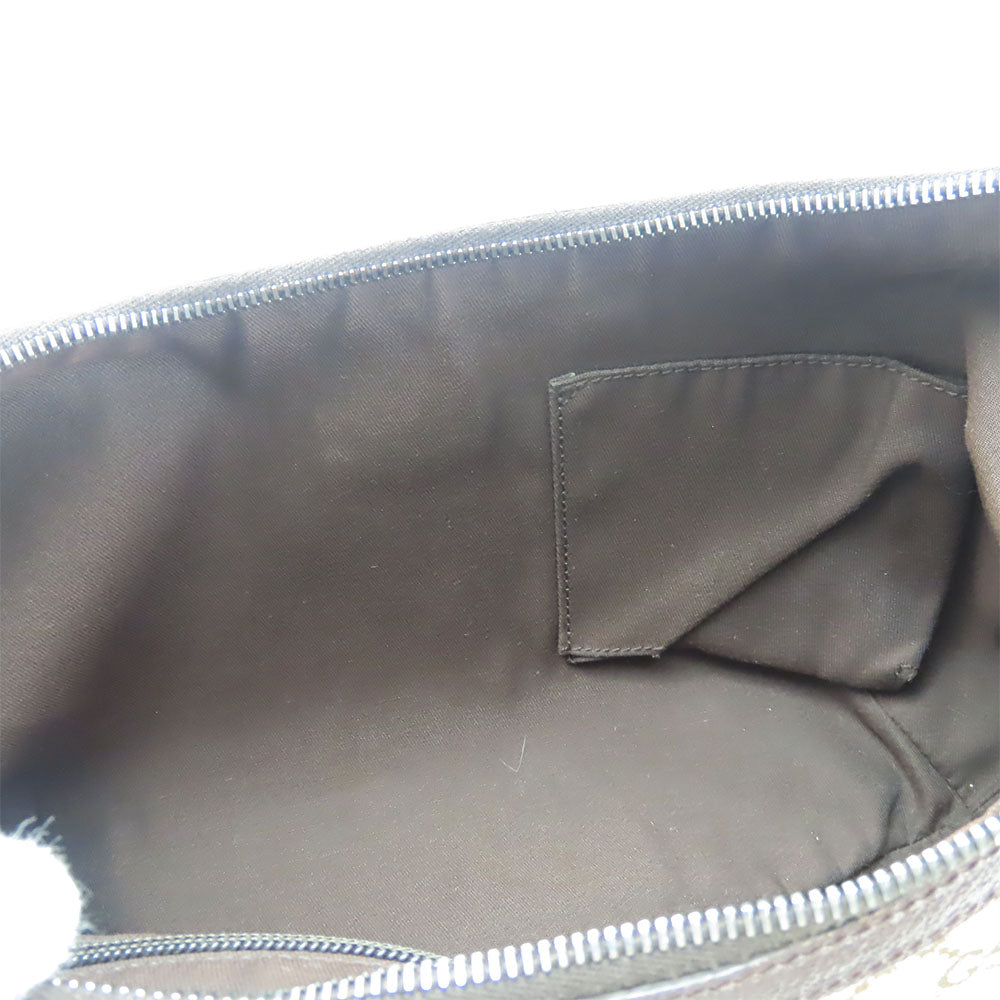 GUCCI Shoulder Bag 182092 GG canvas, leather beige Sherry line Women Used