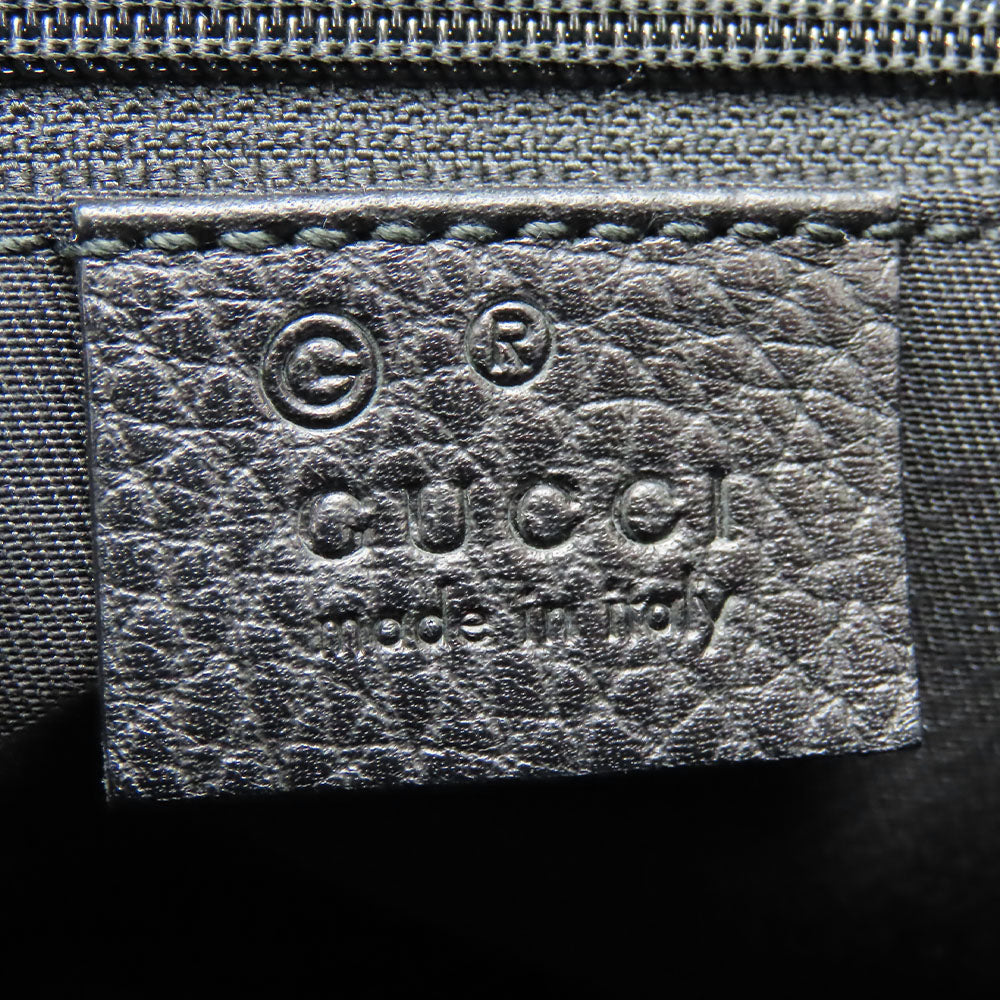 GUCCI Tote Bag 268640 GG canvas black Women Used