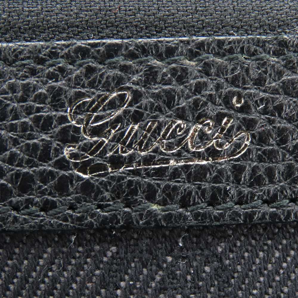 GUCCI Tote Bag 268640 GG canvas black Women Used