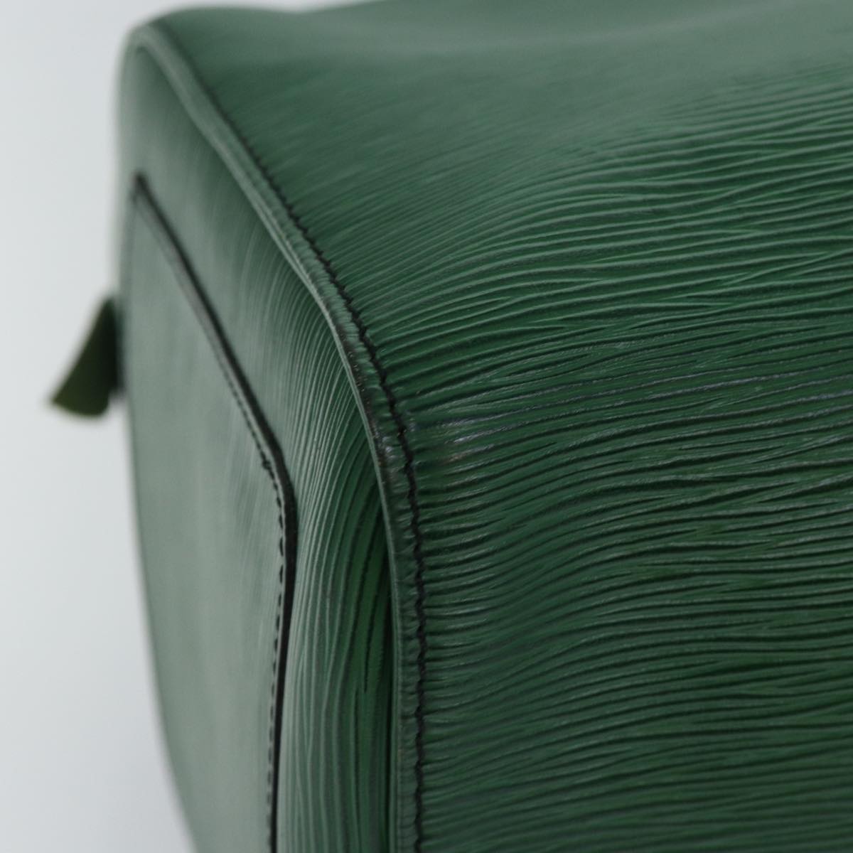 LOUIS VUITTON Epi Keepall 50 Boston Bag Green M42964 LV Auth 84093