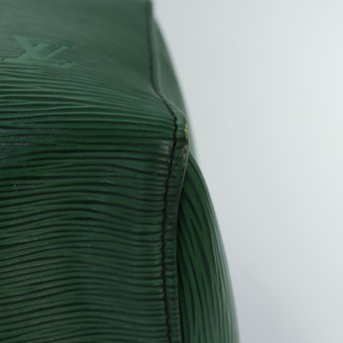 LOUIS VUITTON Epi Keepall 50 Boston Bag Green M42964 LV Auth 84093