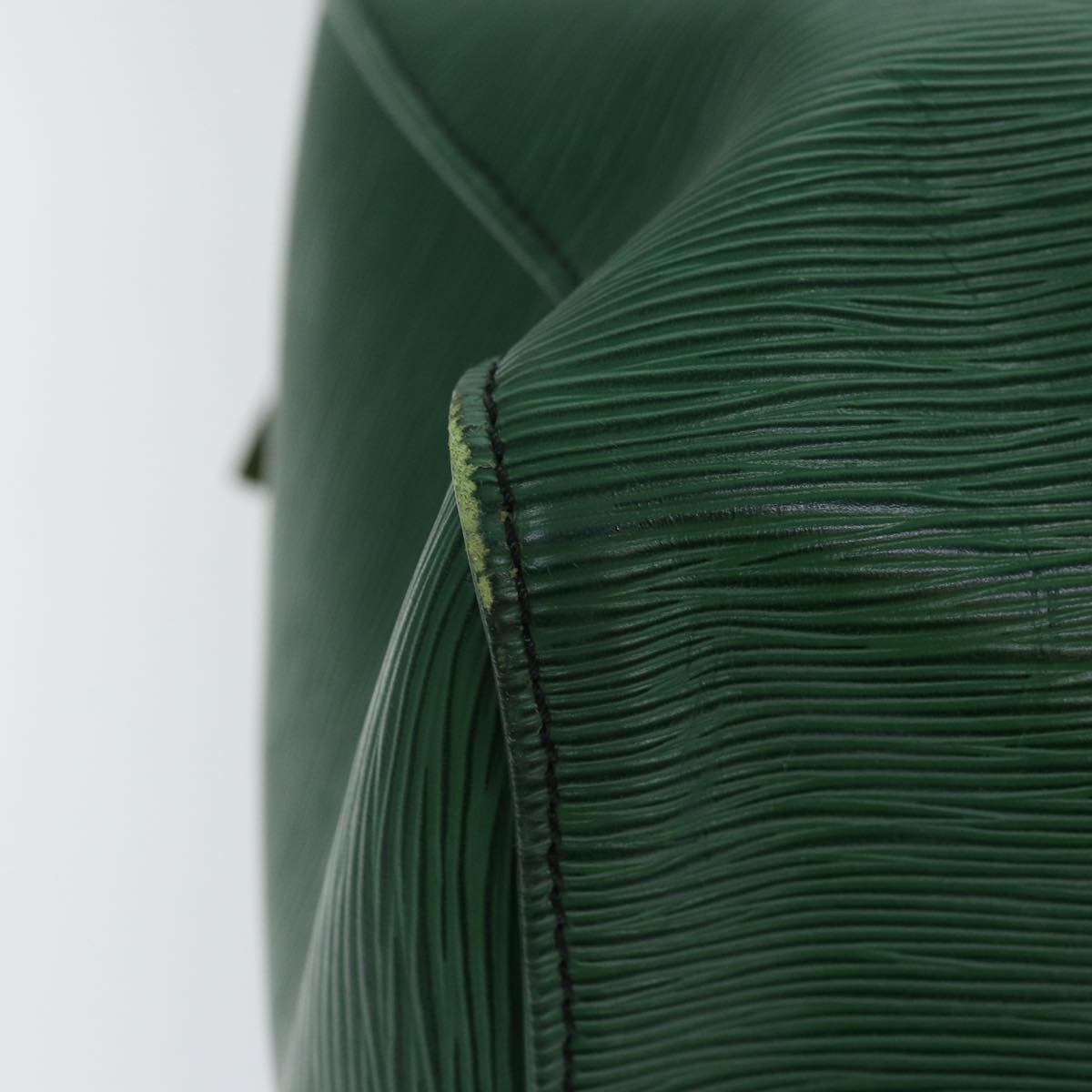 LOUIS VUITTON Epi Keepall 50 Boston Bag Green M42964 LV Auth 84093