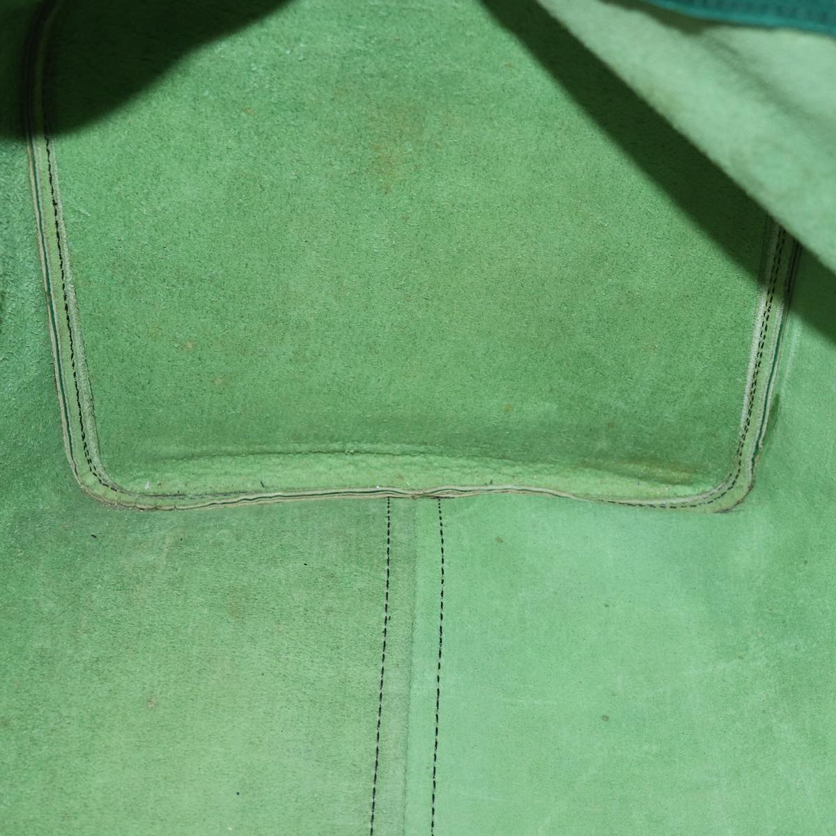 LOUIS VUITTON Epi Keepall 50 Boston Bag Green M42964 LV Auth 84093