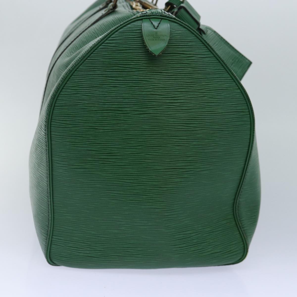 LOUIS VUITTON Epi Keepall 50 Boston Bag Green M42964 LV Auth 84093