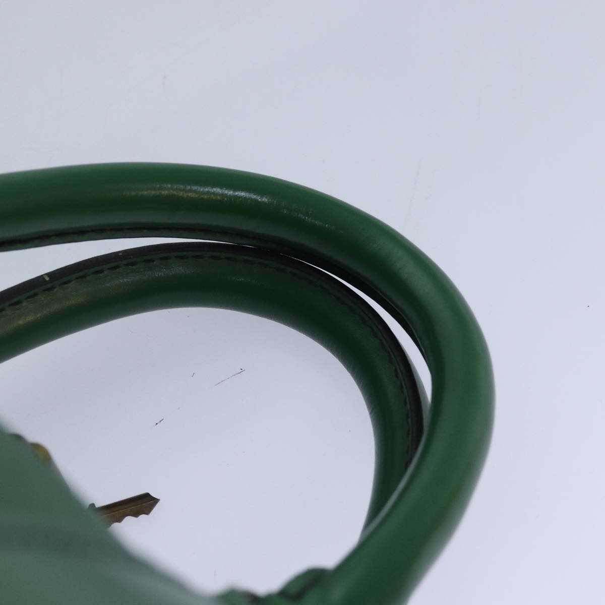 LOUIS VUITTON Epi Keepall 50 Boston Bag Green M42964 LV Auth 84093