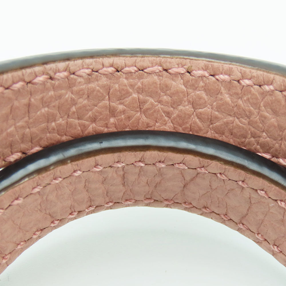 GUCCI Handbag 449241 Leather, GG canvas pink Women Used