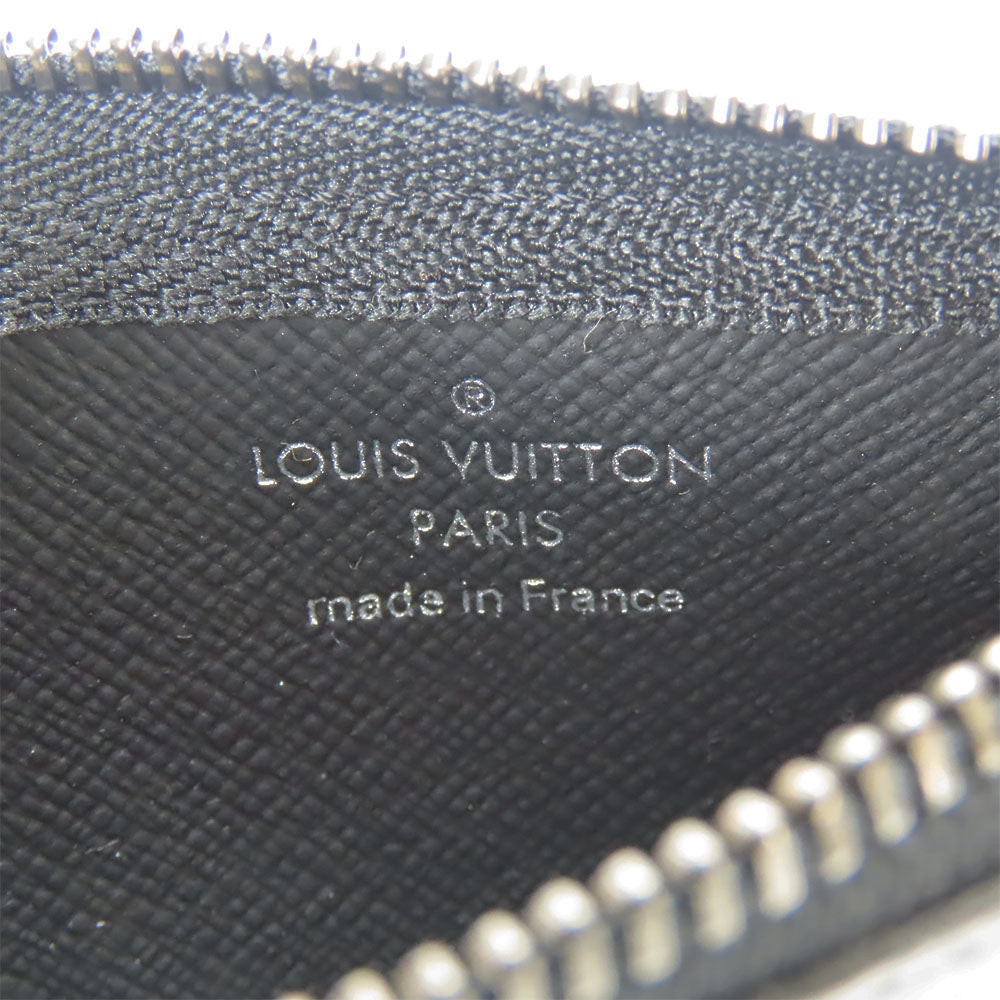 LOUIS VUITTON Coin case M80905 Monogram Eclipse gray Pochette Kle