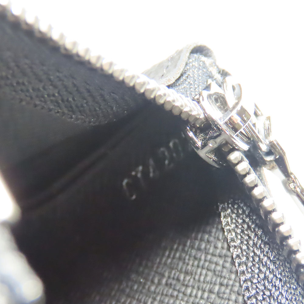 LOUIS VUITTON Coin case M80905 Monogram Eclipse gray Pochette Kle