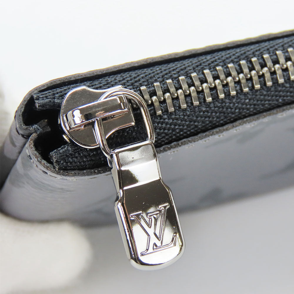 LOUIS VUITTON Coin case M80905 Monogram Eclipse gray Pochette Kle