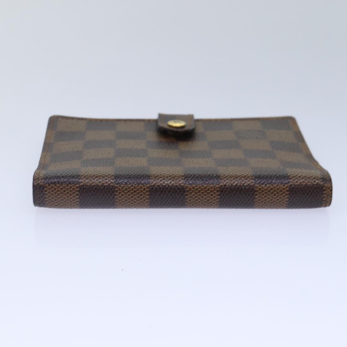 LOUIS VUITTON Damier Ebene Agenda PM Day Planner Cover R20700 LV Auth 84105