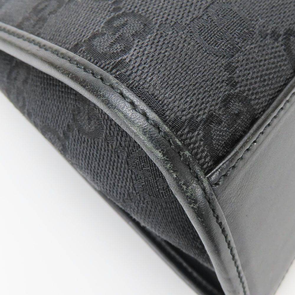 GUCCI Handbag 01719 GG canvas black Women Used