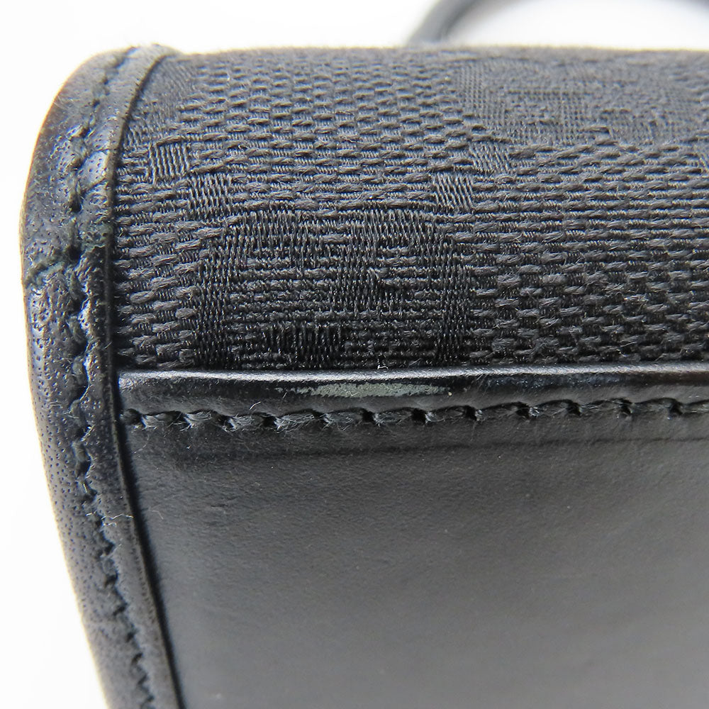 GUCCI Handbag 01719 GG canvas black Women Used