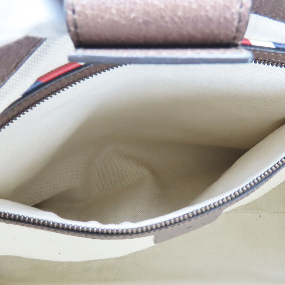 GUCCI Handbag 474085 GG Supreme Canvas beige Sherry line Courier