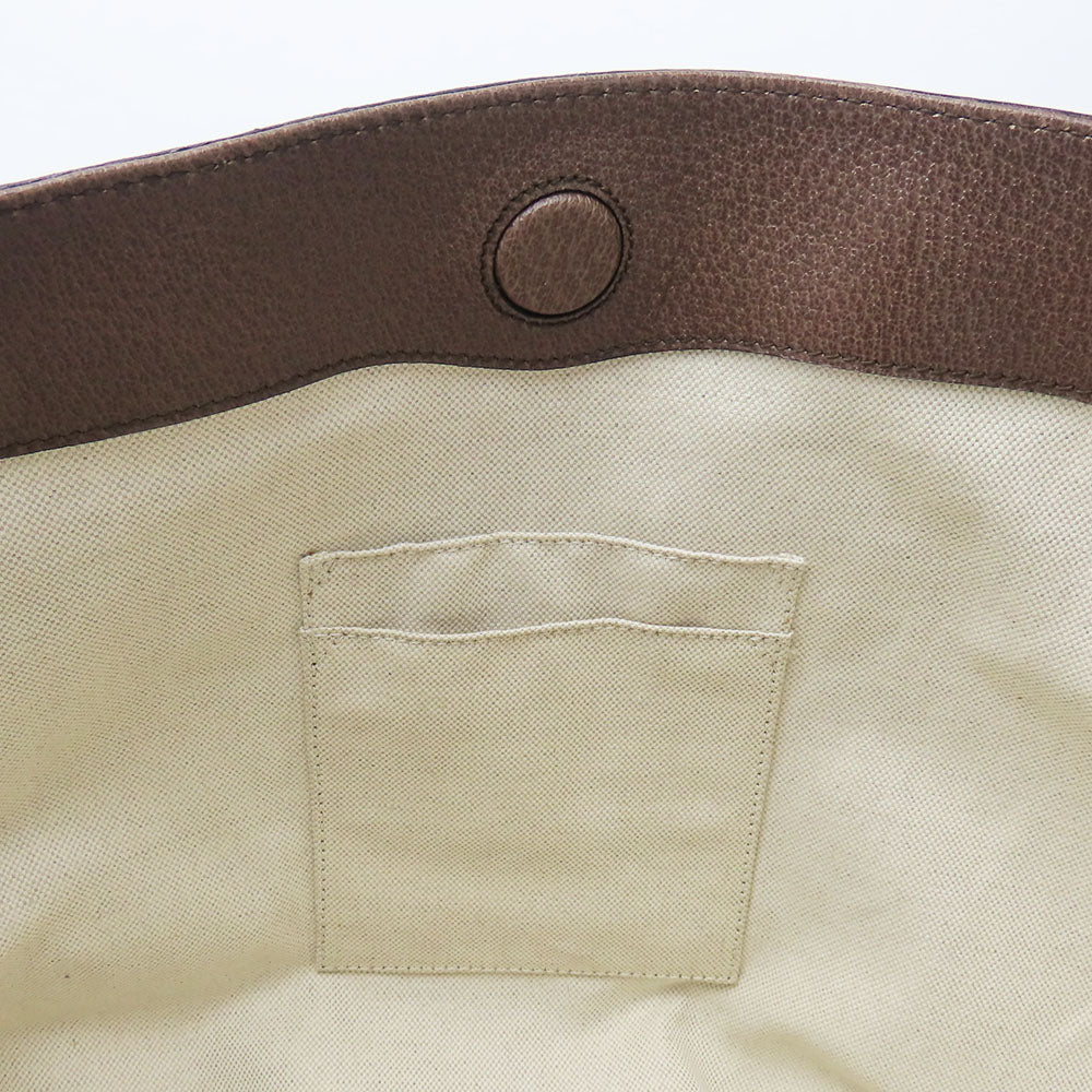 GUCCI Handbag 474085 GG Supreme Canvas beige Sherry line Courier