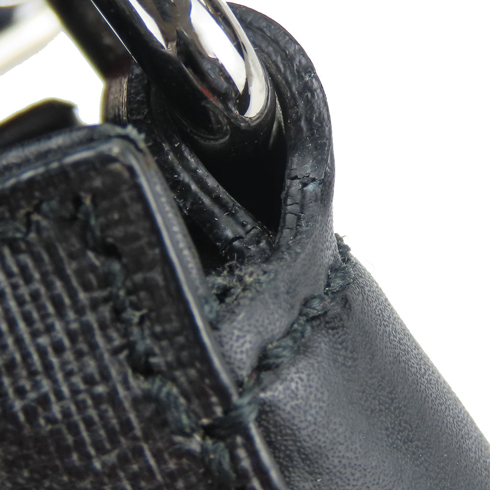 GUCCI Shoulder Bag 474137 GG Supreme Canvas black mens Used