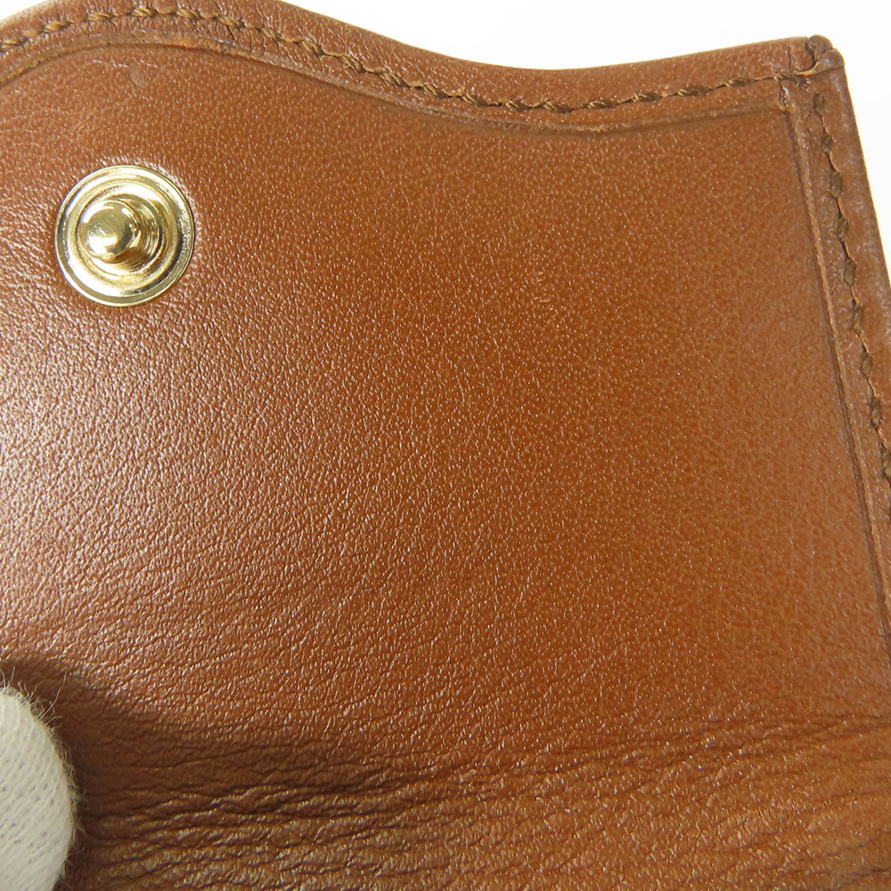 GUCCI Key case Key holder  282432 GG Canvas, Calfskin beige Interlocking Women Used