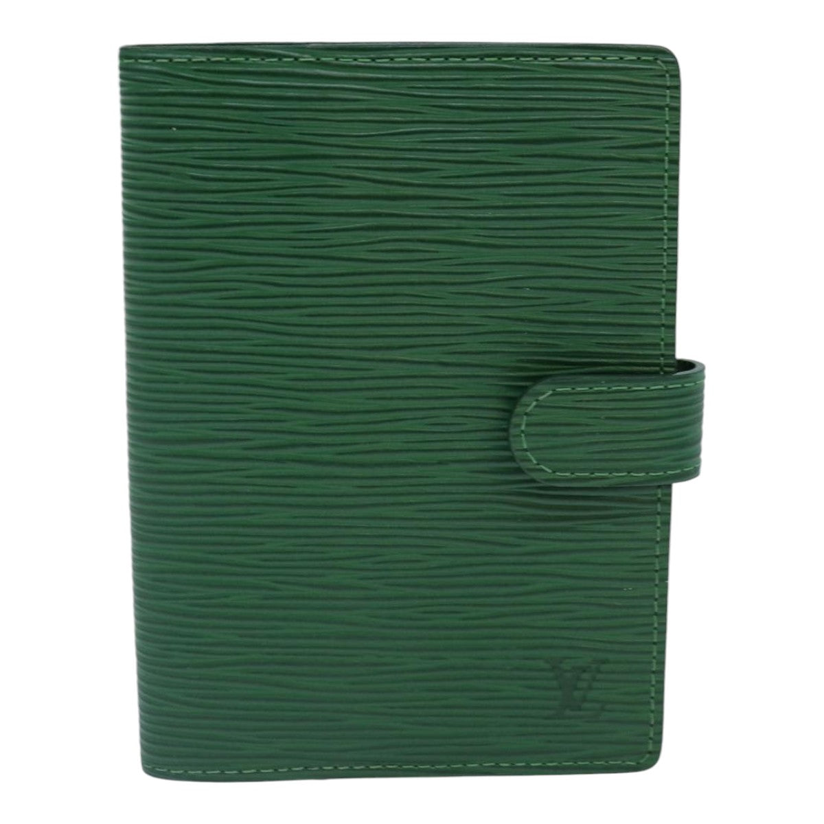 LOUIS VUITTON Epi Agenda PM Day Planner Cover Green R20054 LV Auth 84352